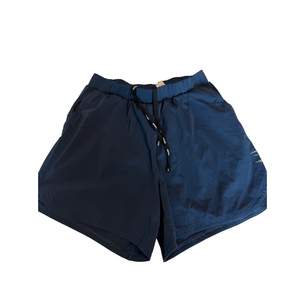 Gymshark Athletic Shorts Womens Small Navy Blue Excellent mesh Running Gym